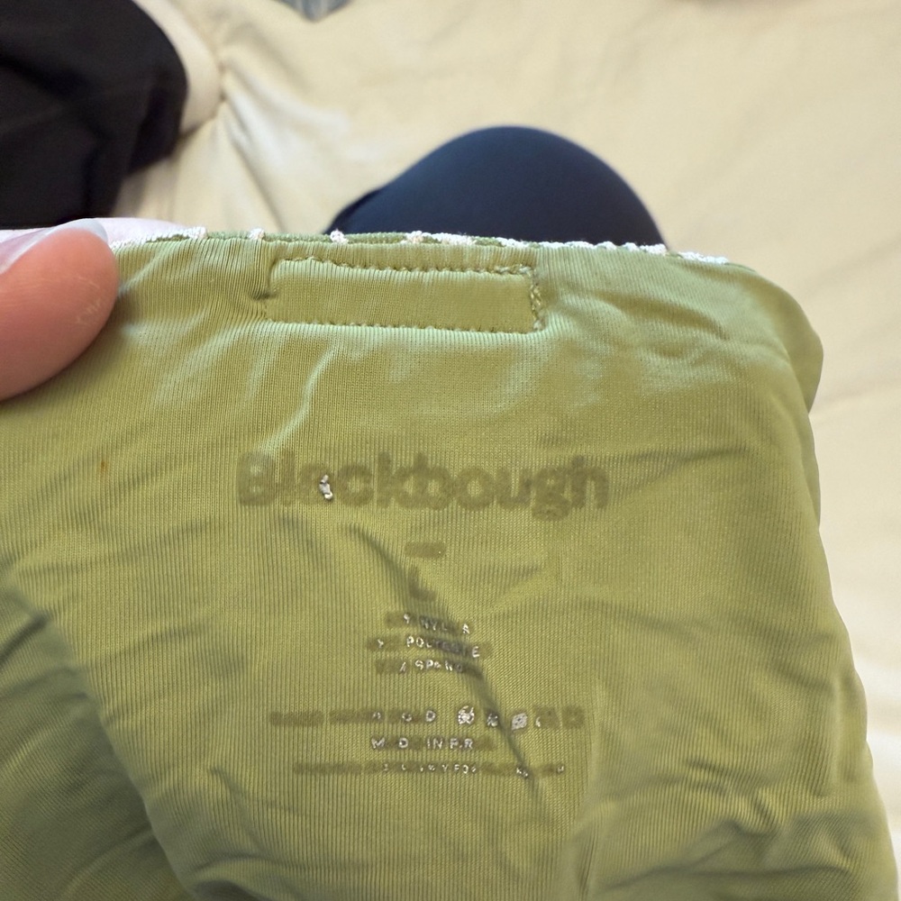 Audrey Ruched Underwire Top with matching bottoms /Sage Jacquard BlackBough Swim - Picture 4 of 6